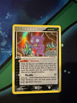 2006 Pokemon EX Crystal Guardians Sableye Holo Rare #10/100 NM - Image 1
