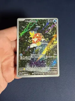Pokemon TCG Magikarp 203/193 Full Art Holo Illustration Rare Paldea Evolved - Image 1