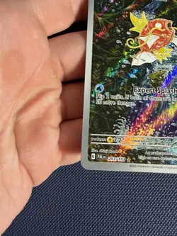 Pokemon TCG Magikarp 203/193 Full Art Holo Illustration Rare Paldea Evolved - Image 5