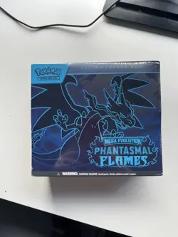 Pokemon TCG Mega Evolution Phantasmal Flames ETB Elite Trainer Box New & Sealed - Image 1