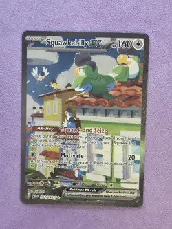 Squawkabilly EX 264/193 Paldea Evolved Special Illustration Rare Pokemon Card - Image 1