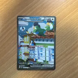 Pokemon Card Squawkabilly ex 264/193 Special Illustration Rare Paldea Evolved NM - Image 1