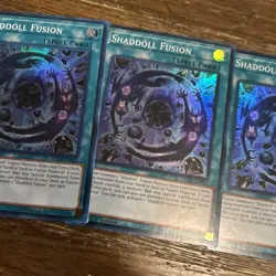 Yugioh!-(x3)-Shaddoll Fusion-Super Rare-duea-en059-1st Ed-(LP/NM) - Image 3