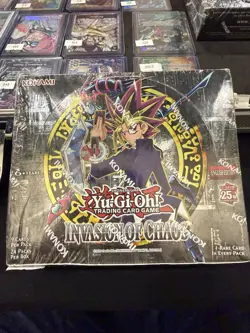 YuGiOh TCG Invasion of Chaos 25TH ANNIVERSARY EDITION Booster Box SEALED!^ - Image 1