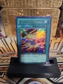 Yugioh United We Stand Ultra Rare LON-049 1st Edition Damaged - Image 1