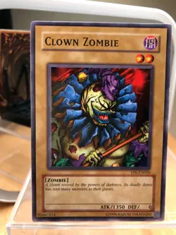 Yu-Gi-Oh! TCG Clown Zombie, dark #TP6-EN020 LP - Image 1