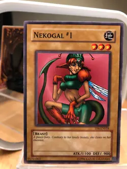 Yu-Gi-Oh! TCG Nekogal #1, earth beast #TP6-EN018 NM - Image 1