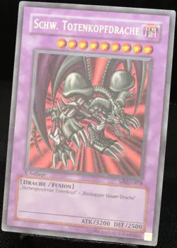 Yu-Gi-Oh! Schw. Totenkopfdrache MRD-G018 1.Edition Ultra Rare [LP] | DE 2002 - Image 3