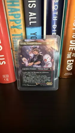 Locke Treasure Hunter Borderless Chocobo Track Foil Final Fantasy Mtg 475 - Image 1