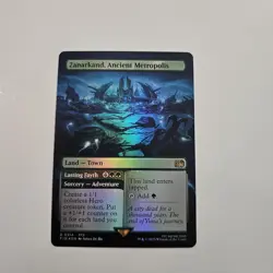 Zanarkand, Ancient Metropolis (Borderless) Final Fantasy Foil Magic MTG - Image 1