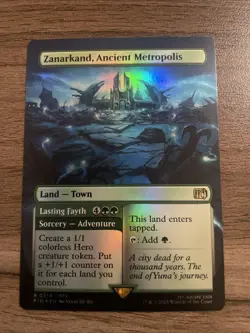 Zanarkand, Ancient Metropolis - 314 -Magic: Final Fantasy MTG - Borderless- FOIL - Image 1