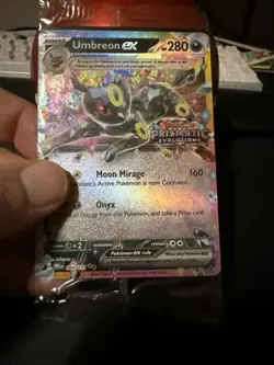Umbreon EX 060/131 Prismatic Evolutions Stamped Promo Pokemon TCG NM (sealed) - Image 2