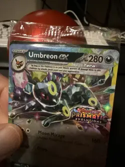 Umbreon EX 060/131 Prismatic Evolutions Stamped Promo Pokemon TCG NM (sealed) - Image 4