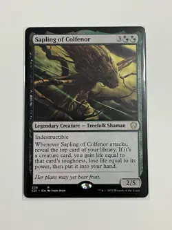 Sapling of Colfenor - Commander 2021 C21 - MTG NM #228 - Image 3