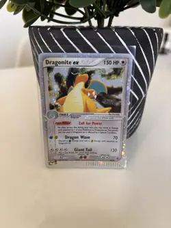 Pokemon TCG Dragonite EX Vintage Holo Rare Card 90/97 2003 Dragon - Image 1