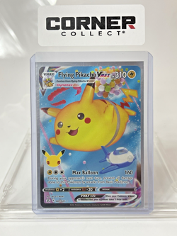 Pokemon TCG Flying Pikachu VMAX Holo Ultra Rare Card 007/025 Celebrations - Image 1