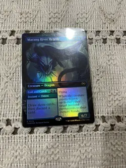 MTG Marang River Regent (Borderless) Foil NM Tarkir: Dragonstorm Magic 378 - Image 2