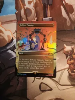 Fabled Passage *FOIL* Secret Lair FalloutR: Points of Interest MTG NM Unplayed - Image 1