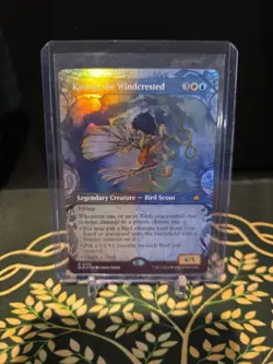 Kastral, the Windcrested - Foil Extended Art Showcase BLB MTG - Image 1