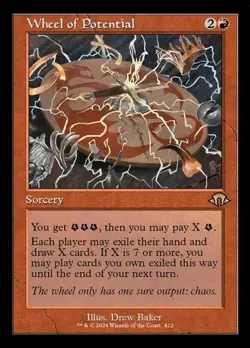 Wheel of Potential - Retro Frame MH3 NM MTG - Image 1