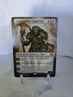 Ajani, Outland Chaperone (Borderless) Lorwyn Eclipsed Regular - Image 1