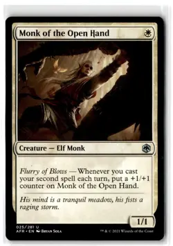 2021 Adventures in the Forgotten Realms Monk of the Open Hand #25 - Image 1