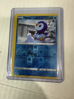 Pokemon Piplup (MISCUT) 035/172 Swsh09: Brilliant Stars Reverse Holo English - Image 3