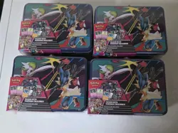 Lot of 4- Pokemon 2025 Fall Mega / S&V Collector Chest Tin Box - Factory Sealed - Image 1
