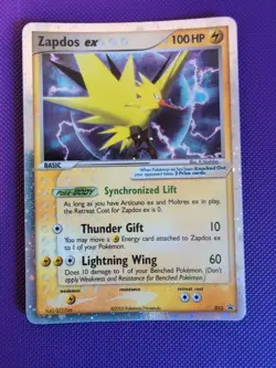 Pokemon Zapdos ex - 033 (EX Collector's Window Tins) 033 Nintendo Holo - Image 1