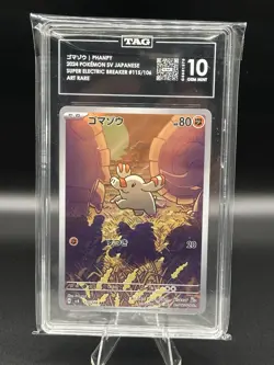Pokemon Tag Slab Lot ! Phanpy , Spearow, Gumshoos . All Tag 10 - Image 3