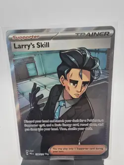 Larry's Skill 139/131 Pokemon TCG S&V Prismatic Evolutions Ultra Rare Holo - Image 1