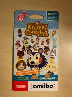 Animal Crossing Series 3 Amiibo Cards You Choose Authentic - Image 1