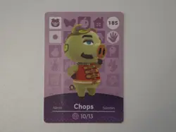 Animal Crossing "Joan, Chops, Pancetti, Gala" Amiibo Villager Cards - Image 3