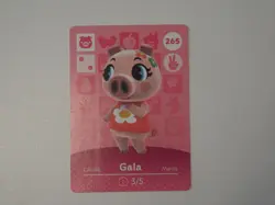 Animal Crossing "Joan, Chops, Pancetti, Gala" Amiibo Villager Cards - Image 5