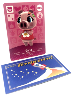 Animal Crossing Nintendo Amiibo - GALA #265 - Series 3 Authentic Card - Image 1