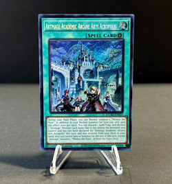 Yu-Gi-Oh! Artmage Academic Arcane Arts Acropolis DUAD-EN054 Secret Rare 1st Ed - Image 1