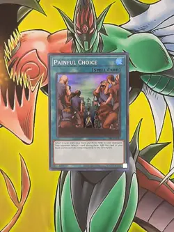 Yu-Gi-Oh! Painful Choice SRL-EN049 25th Super Rare Unlimited NM - Image 2