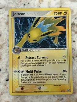 Jolteon Holo #8/115 Unseen Forces NM/Near Mint Pokemon 2005 - Image 1