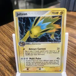 Pokemon Unseen Forces Jolteon 8/115 Holo Rare MP - Image 1
