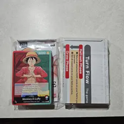 2022 Bandai One Piece Monkey.D.Luffy Pre-Errata Alpha Demo Deck, Promo Pack Lot - Image 5