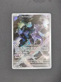 Pokemon TCG Mewtwo 052 Scarlet & Violet Black Star Promo SVP Holo Card - Image 1