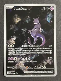 Mewtwo Full Art SVP 052 OC Scarlet & Violet Black Star Promo Pokemon TCG NM - Image 1
