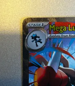 Mega Lucario EX 179/132 Me01: Pokemon Mega Evolution Special Illustration Rare - Image 2