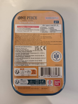 One Piece Tin Pack Set Vol. 2 Sabo Factory Sealed - Image 2