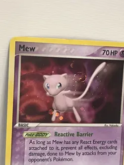 Mew 4/17 POP Series 4 Promo Pokemon TCG Holo Foil Rare - LP Big Swirl - Image 2
