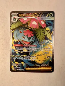 Mega Venusaur ex 155/132 (NM) - Mega Evolution - Ultra Rare Pokemon TCG - Image 1