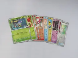 Pokemon Cards Scarlet & Violet Destined Rivals Reverse Holo bundle job lot X10 - Image 1