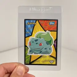 Pokemon Topps - Bulbasaur - The First Movie 1999 - Card Blue Logo Regular LP - Image 1