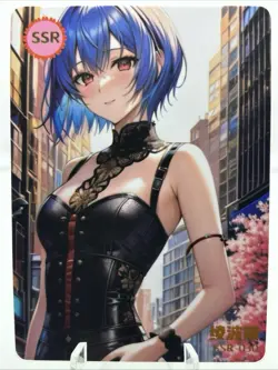 ❤Rei Ayanami Goddess Story Waifu STUNNING GIRL SSR-030 Waifu Doujin Anime Card - Image 1