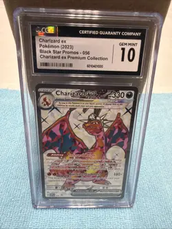 Charizard ex 056 CGC GEM MINT 10 Sv: Scarlet & Violet Promo Cards Holo - Image 1